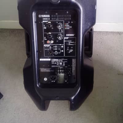 Yamaha DBR12 12" Active Speaker (pair) + padded speaker covers image 12