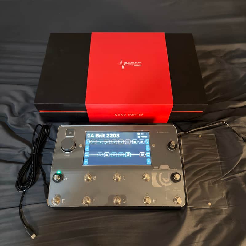 Neural DSP Quad Cortex - Mint Condition w/ Lumikut Acrylic Shield Bild 1