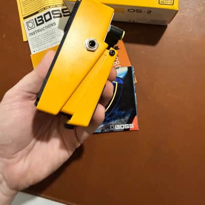 Boss OS-2 OverDrive/Distortion (Silver Label) 1990 - Present - Yellow image 4