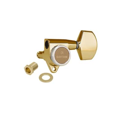 SG301 Magnum Lock 3 Aside Traditional Tuners 18:1 Gear Ratio-Black Chrome (Cosmo) image 4