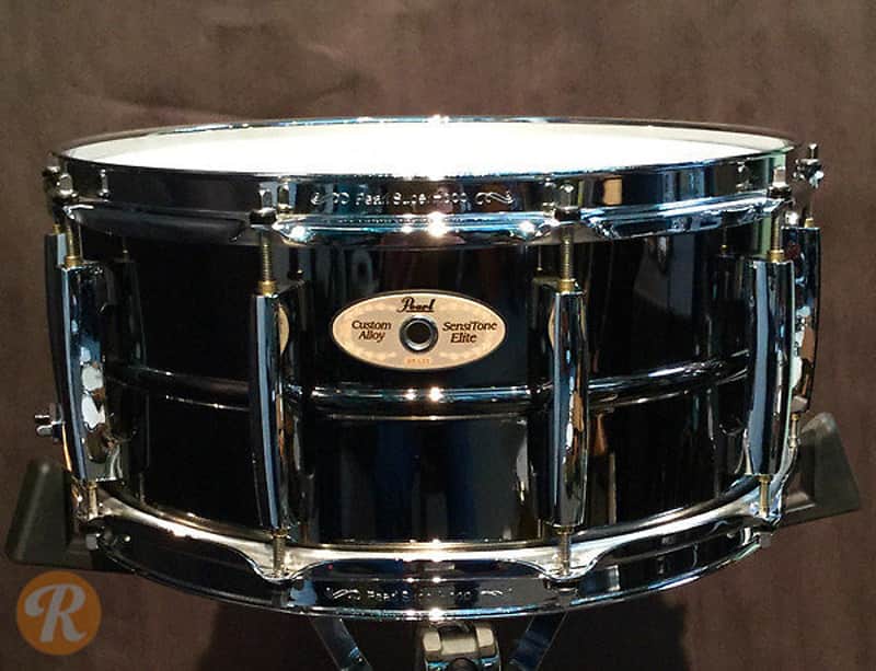 Pearl STE1465BR SensiTone Elite14x6.5" Brass Snare Drum image 1