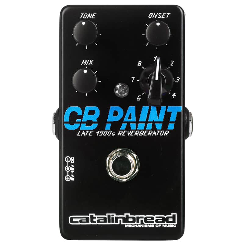 New Catalinbread CB Paint Late 1900s Reverberator Digital Reverb Effects Pedal image 1