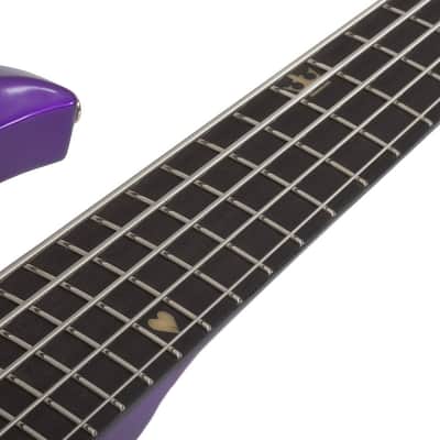 Schecter FreeZesicle Riot-5 - Freeze Purple (2298) image 7