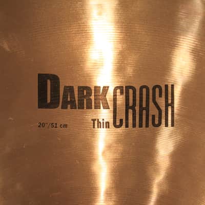 Zildjian K Dark Thin Crash 20" Cymbal - Demo! image 3
