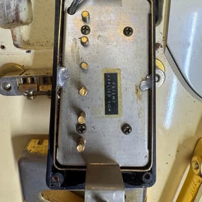 1961 Gibson Les Paul (SG) Custom All Original 3 PAF Pickups Polar White with Sideways Vibrola image 15