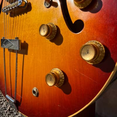 1966 Gibson ES-330TD Cherry Sunburst image 7