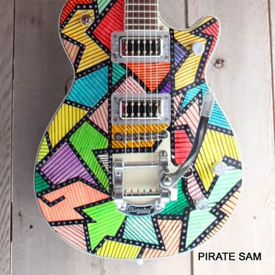 Gretsch G5230T Electromatic Jet FT Custom art guitar with Bigsby 2025 " The Puzzle Factory " image 4