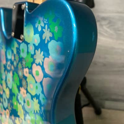Fender TL-69 BFL Blue Flower Telecaster Electric Guitar Crafted In Japan Paisley Blue Floral Guitar w/ Case#2463 image 21