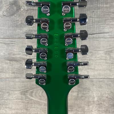Hamer Eclipse 12-String Electric 1995 - Green image 10