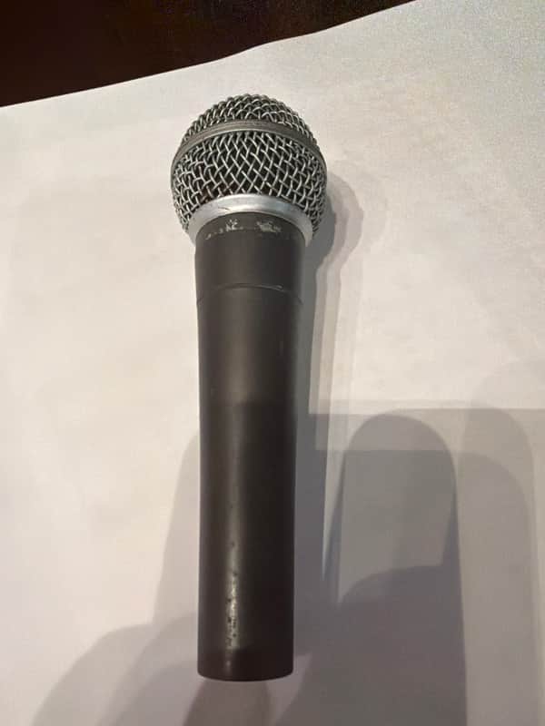 Shure SM58 Handheld Cardioid Dynamic Microphone 1984 - Present - Black image 1