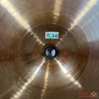 Paiste 505 14” Medium Hihat Cymbals (Green Label) image 4