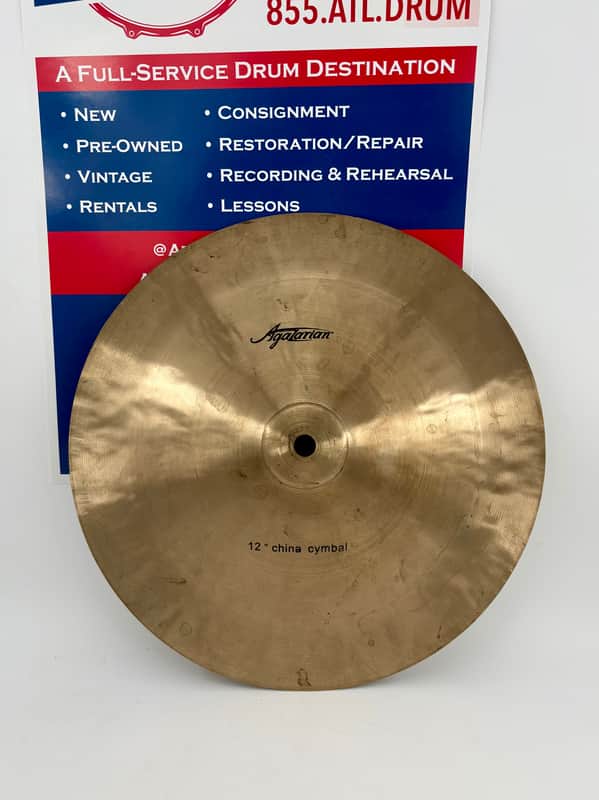 Agazarian 12" China Cymbal - Used image 1