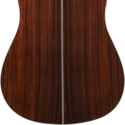 Ibanez AW391RCE European Exclusive Artwood Dreadnought Acoustic-Electric Guitar, Solid Spruce Top, Black image 3