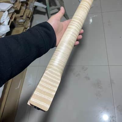 4a floyd rose nut stainless steel 24 frets flame Maple guitar neck 25.5inch hole 10mm Lock nut Satin Wheel truss rods image 3