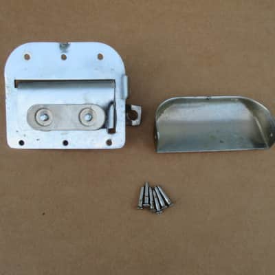 1960s Teisco Marquis Guitar Tremolo Tailpiece W Cover Kay Aria Univox National image 7