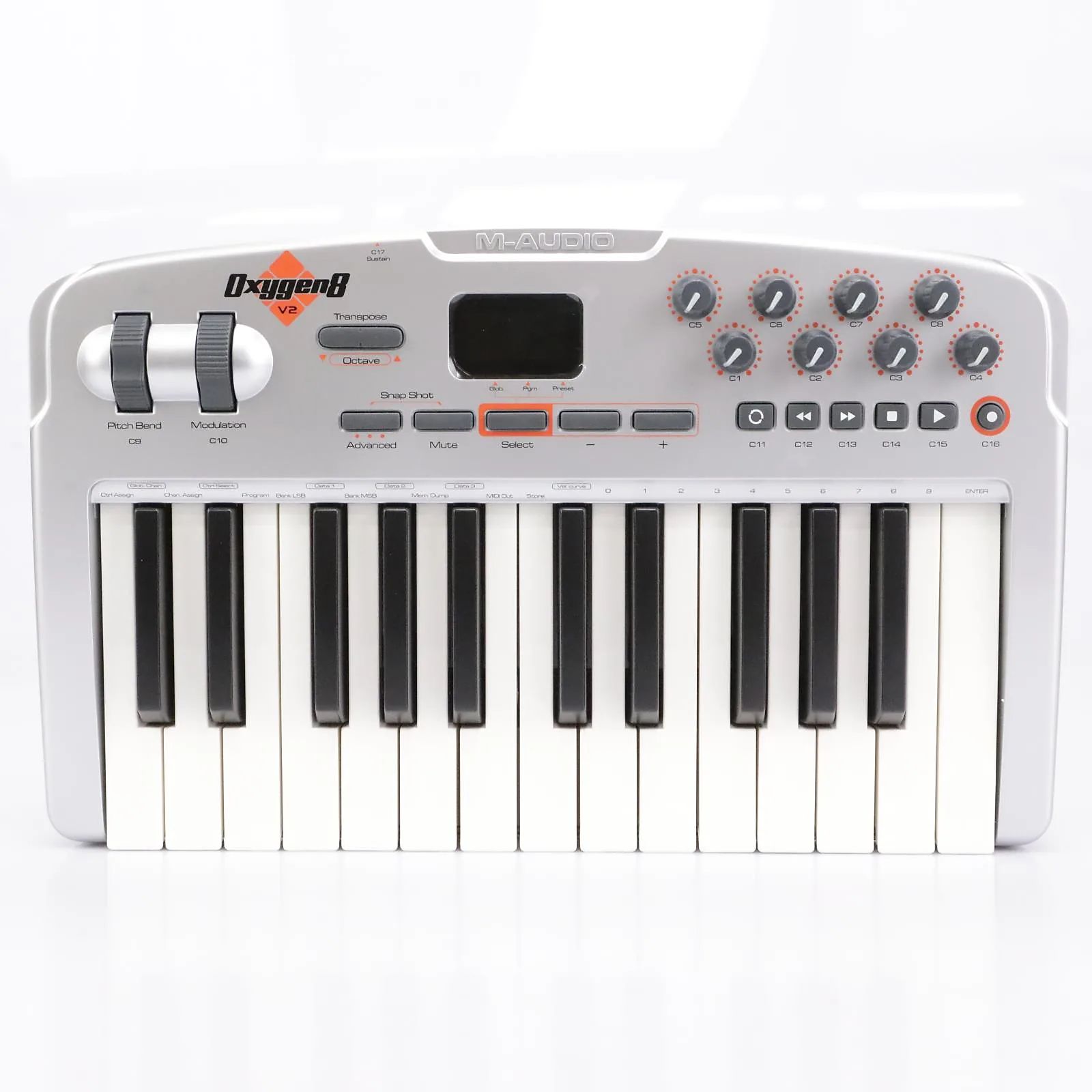 M-Audio Oxygen 8 V2 25-Key MIDI Keyboard Controller | Reverb