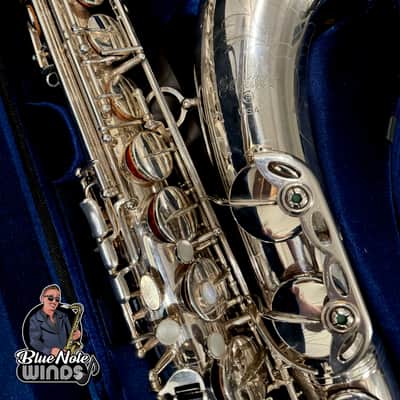 Selmer USA Omega Tenor Sax- mint- rare silver- premium overhaul! image 2