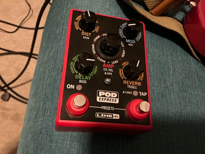 Line 6 POD Express 2024 - Present - Red / Black image 1