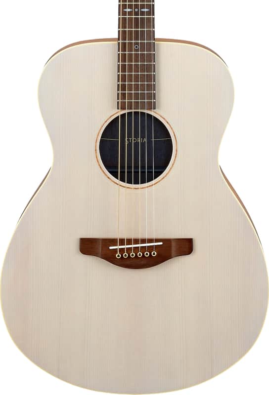 Yamaha Storia I Grand Concert Acoustic-Electric Guitar, Solid Spruce Top image 1