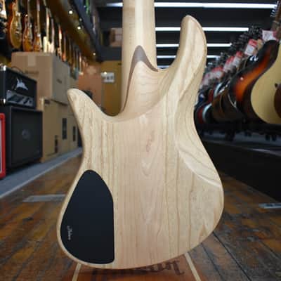 Fodera Emperor Elite 5-String Bass Walnut Burl w/Birdseye Maple Fingerboard, Hard Case image 3