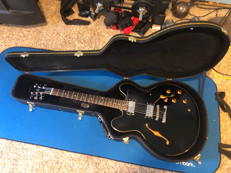 Epiphone DOT EB 335 Electric Guitar w/Hardshell Case. image 1