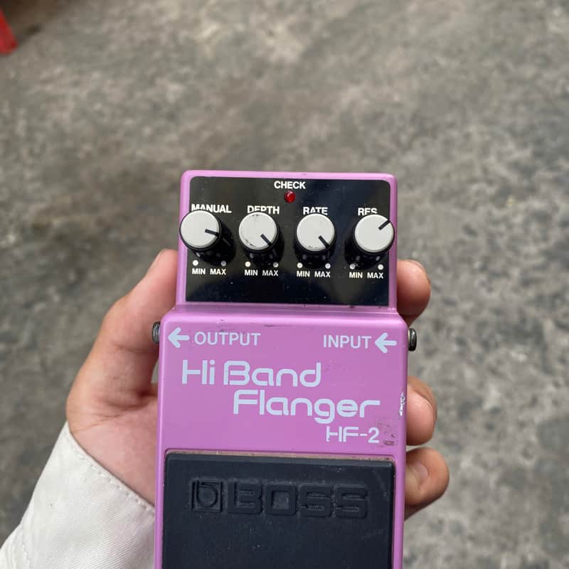 BOSS Hi Band Flanger HF-2 ピンク Boss HF-2 Hi Band Flanger | Reverb Canada