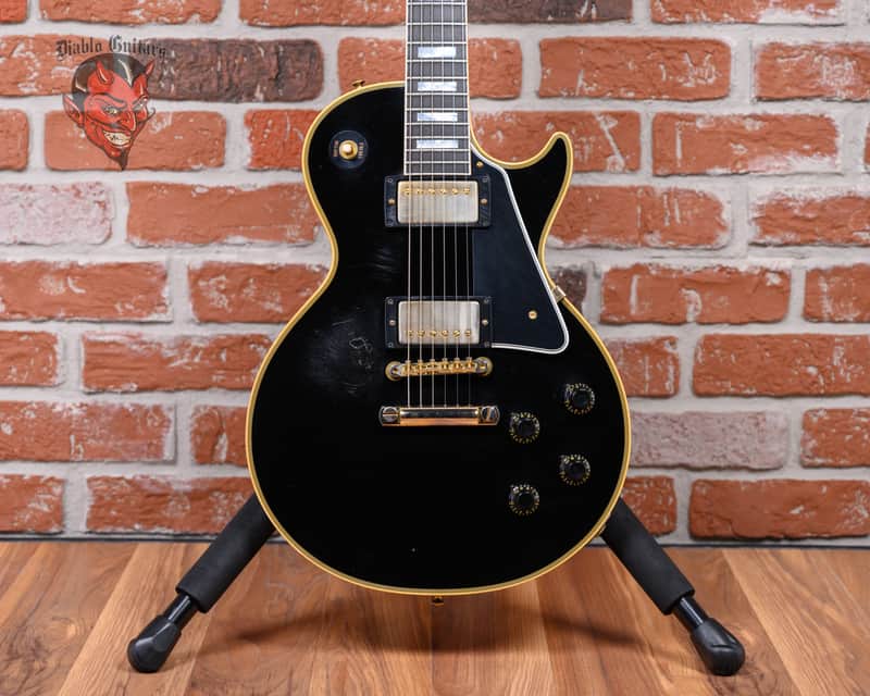 Gibson Custom Shop 1957 Les Paul Custom Reissue Ebony 2024 w/OHSC image 1