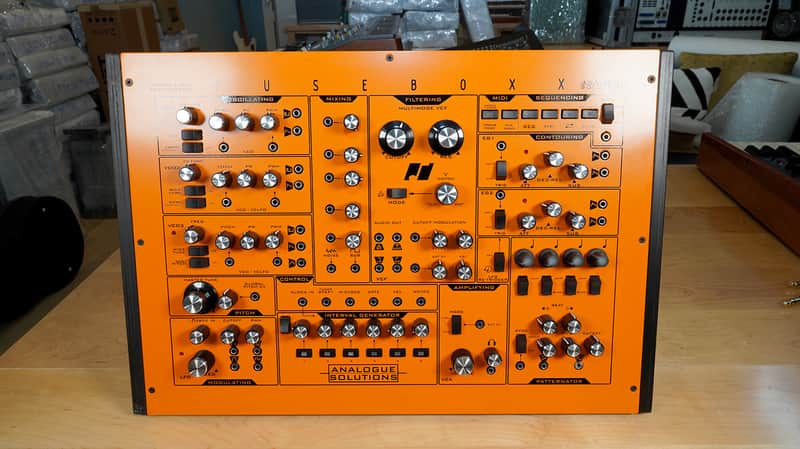 Analogue Solutions FuseBox X Polyphonic Synthesizer 2022 - Present - Orange image 1