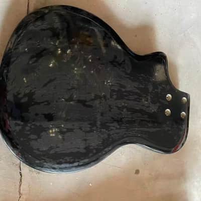 Black DIY Project Guitar Basswood Body image 2