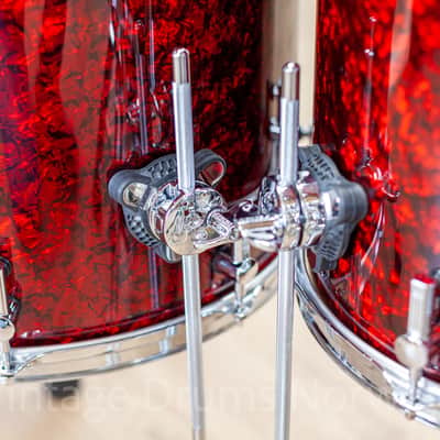 Sonor Momentum Maple Red Pearl 5pc Shell Pack – Made in Germany – New image 23