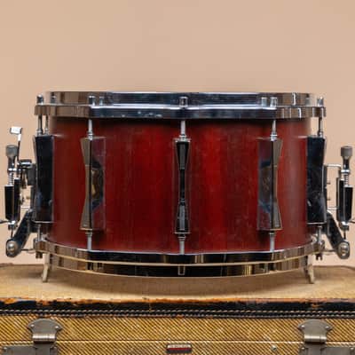 1980s Sonor Phonic Plus D 518x MR in Red Mahogany - 8x14 image 5