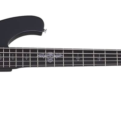 Schecter Johnny Christ-5 Bass - Satin Black (278) image 4