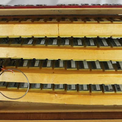 7366 - Red Paolo Soprani Elite "Blue Badge" Diatonic Button Accordion DC# LMMM 23 8 image 8