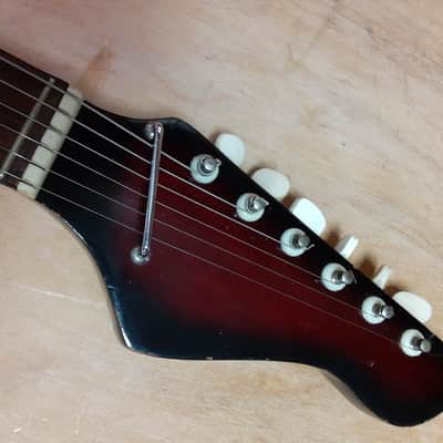 1965 Teisco Norma EG202 - 2 X Gold Foil image 4