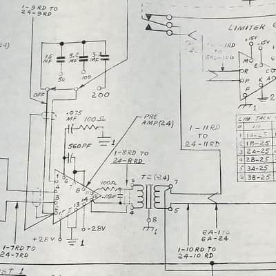 1969 API Microphone Preamplifier with 2520 Discrete Op-Amp – Original RCA Console Module #11 Bild 14
