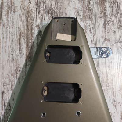 BC Rich JRV Flying V Project Body Husk String Thru 24 frets/ 25.5" Scale image 6