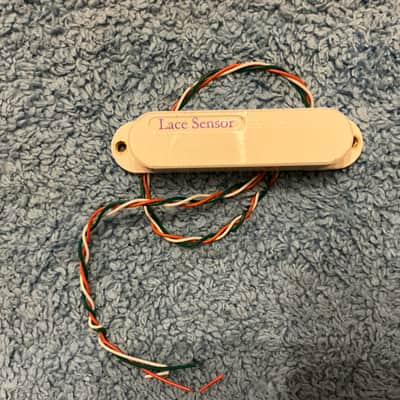 Lace Sensor Purple 2018 with White Cover Guitar Pickup - White image 2