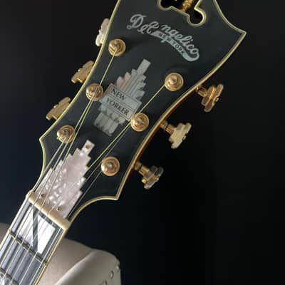 D'Angelico Japan New Yorker NYL-2 Custom 17" Archtop Carved Top image 11