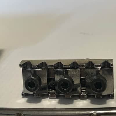 2000's Schaller Original Made in Germany Cosmo/Black Chrome Floyd Rose Electric Guitar Tremolo Bridge & Arm Set image 7