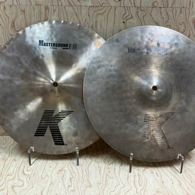 Zildjian 14" K Series Mastersound Hi-Hat Cymbals (Pair) 1999 - Present - Traditional image 1