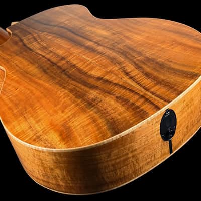 2011 Taylor K24CE Grand Auditorium w Flamed Koa Top Back & Sides ~ Natural image 4