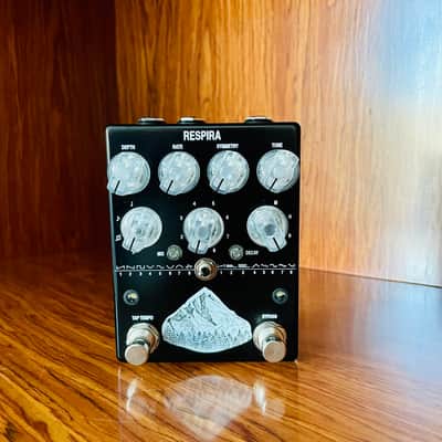 Immagine AC Noises Respira Shimmer Reverb + Multimode LFO Tremolo Black | Fast International Shipping! - 2