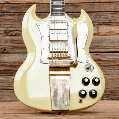 Gibson Custom Jimi Hendrix 67' SG Reissue Aged Polaris White 2020 image 8