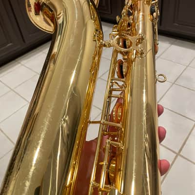 Serviced Jupiter JBS-593 Baritone Saxophone w/Low A (Ready to Play) - Excellent Condition - Plays Great! image 14