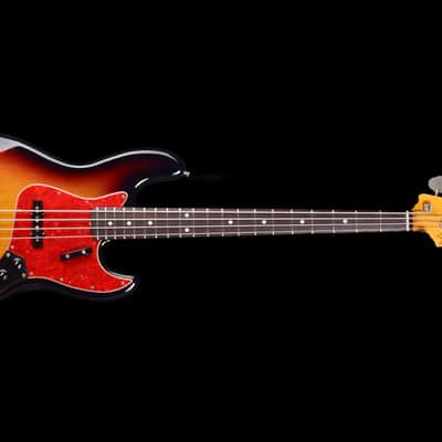 Fender Japan Jazz Bass JB-62 1998 - 3-Tone Sunburst image 2
