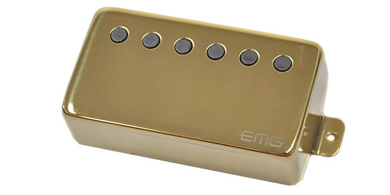 EMG 66 Alnico V Active Neck Humbucker - gold image 1
