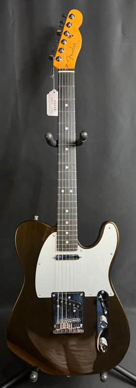 Fender American Ultra II Telecaster Electric Guitar Texas Tea Finish w/ OHSC