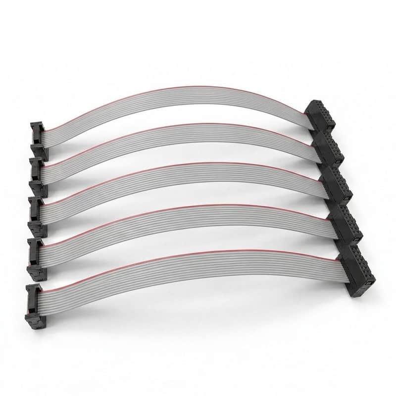 5Pcs set Eurorack Power Ribbon IDC Cable 10-16 Pin 20cm Length image 1