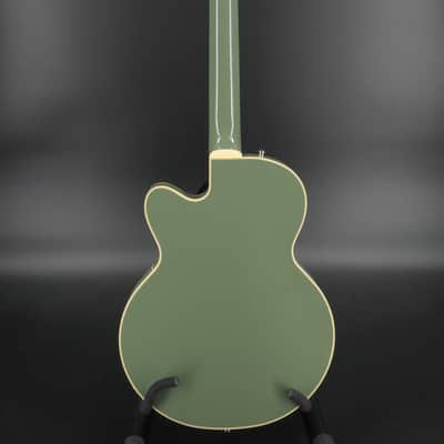 Gretsch 2020 G6659T Players Edition Broadcaster Jr. Two-Tone Smoke Green Made in Japan image 4