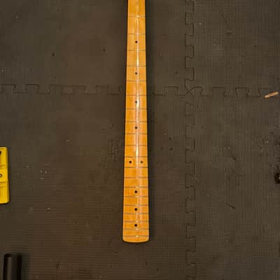 Fender Vintera II 50s Style P-Bass neck with Tuners 2020s Reissue - Dark Maple image 2